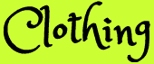 Clothing